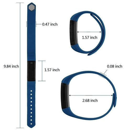 SmartFit Slim Aktivitetsarmband och Smartklocka med Övervakningsfunktion – inklusive gratis extra tillbehör