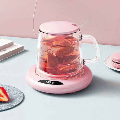 USB Smart Kaffemuggsvärmare med Digital Display