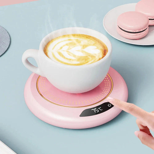 USB Smart Kaffemuggsvärmare med Digital Display